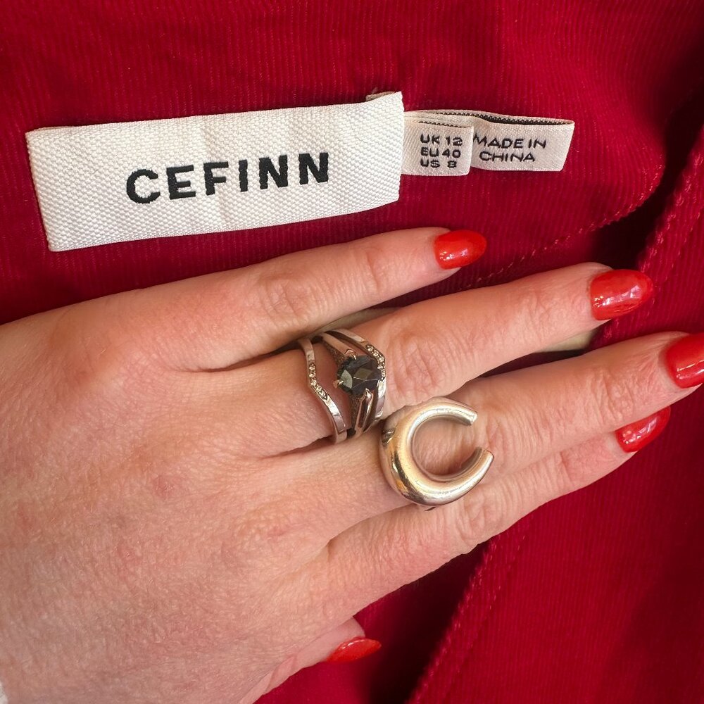 Cefinn Daphne Corduroy Maxi Dress (Worn Once)